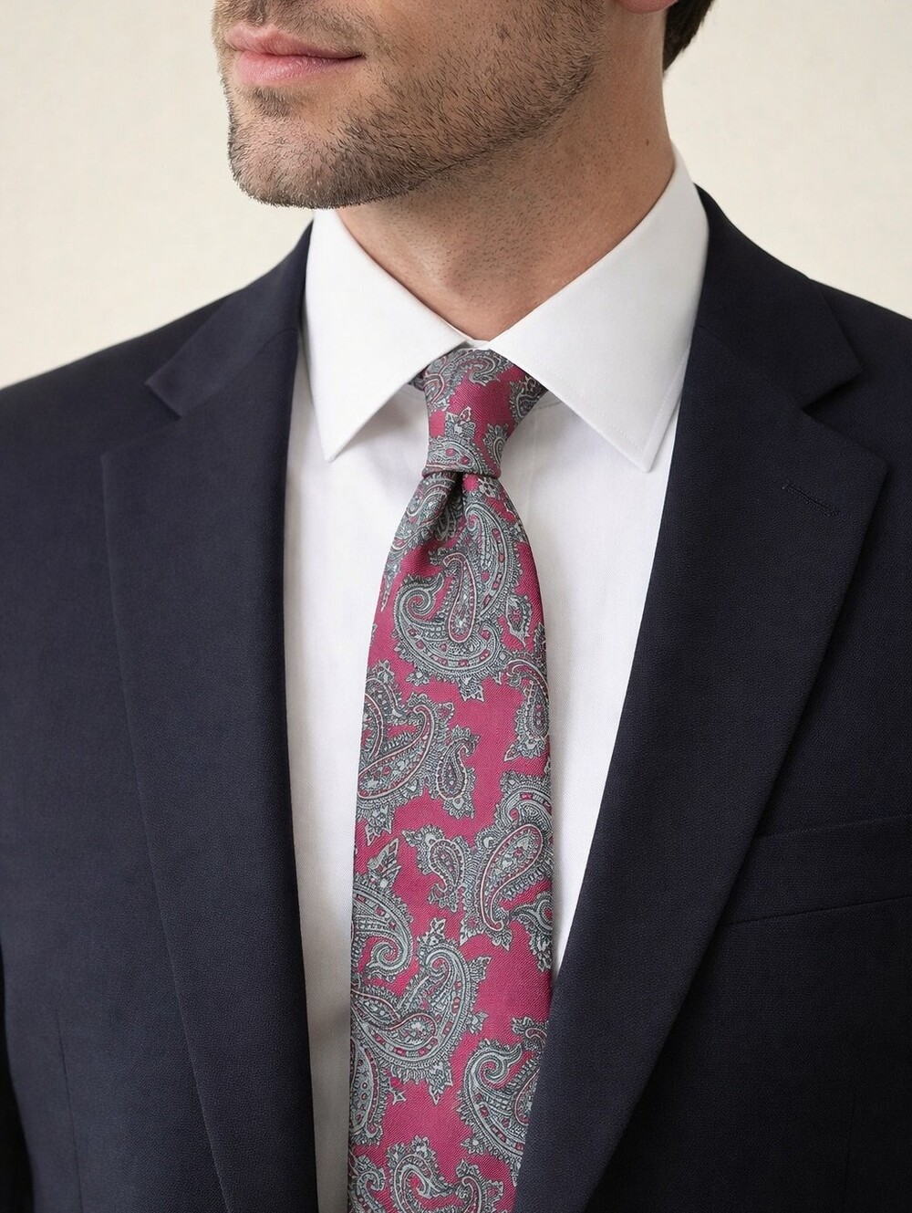 Brownstone 100% Silk Classic Men’s Tie Traditional Timeless Vintage Designer